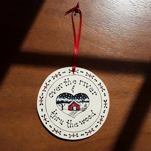 Hand Made Christmas Tree Ornament